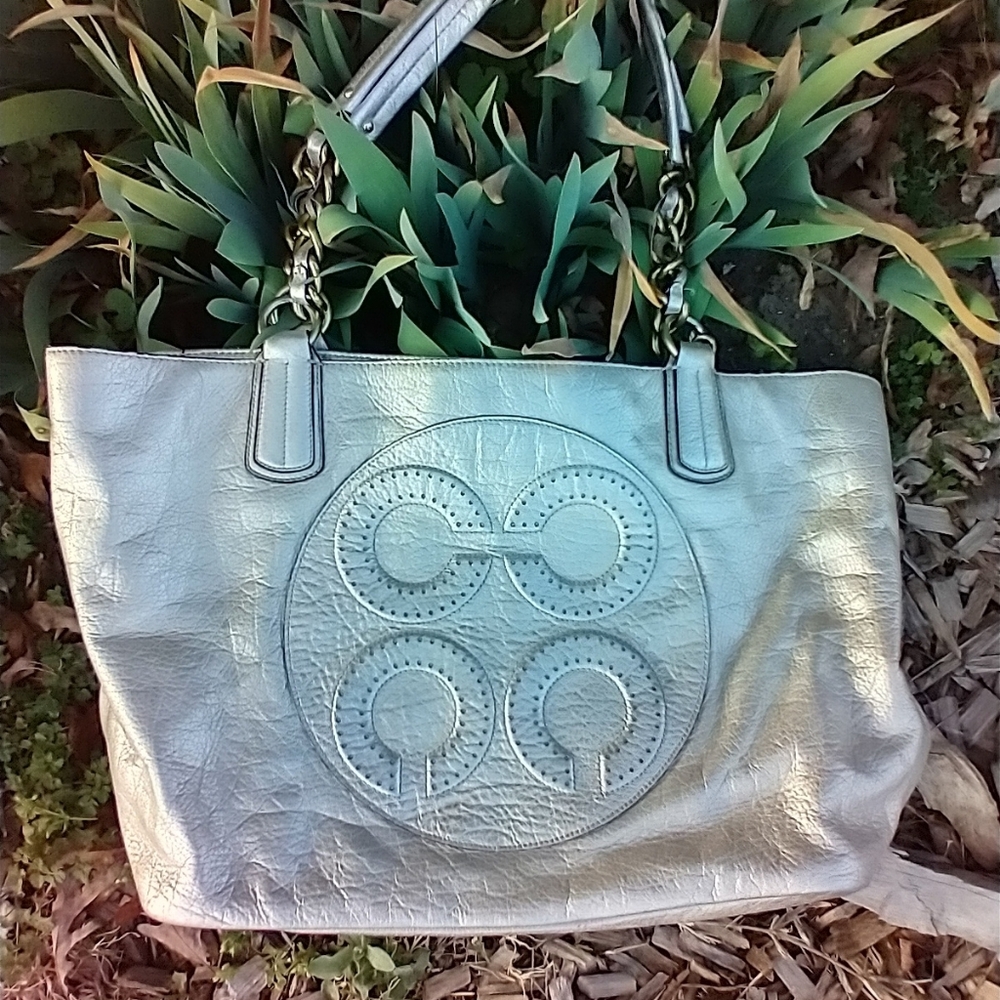 Vintage Coach Colette Leather OP Art Logo